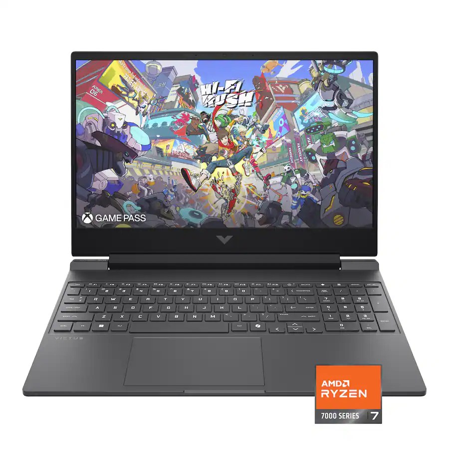 HP Victus 15.6 Gaming Laptop - AMD Ryzen 7 7445HS, RTX 4050, 16GB DDR5, 144Hz